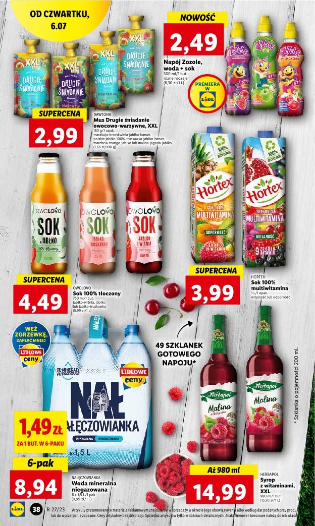 Gazetka promocyjna Lidl do 08/07/2023 str.52