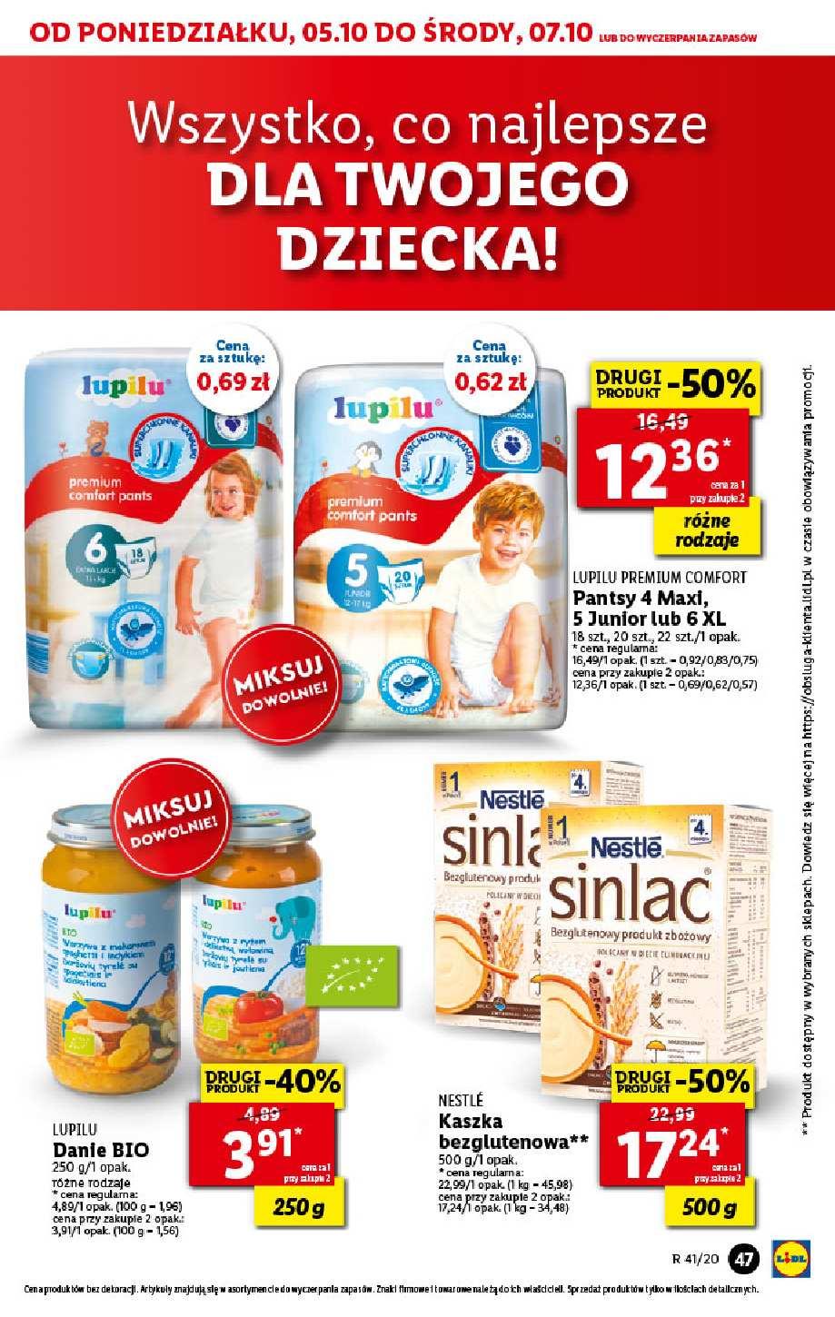 Gazetka promocyjna Lidl do 07/10/2020 str.47