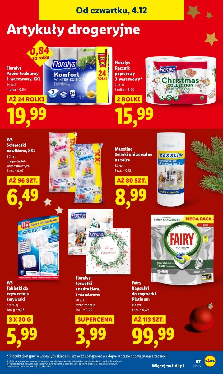 Gazetka promocyjna Lidl do 07/12/2025 str.69