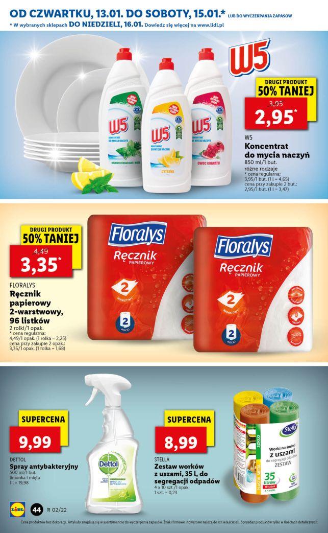 Gazetka promocyjna Lidl do 15/01/2022 str.44