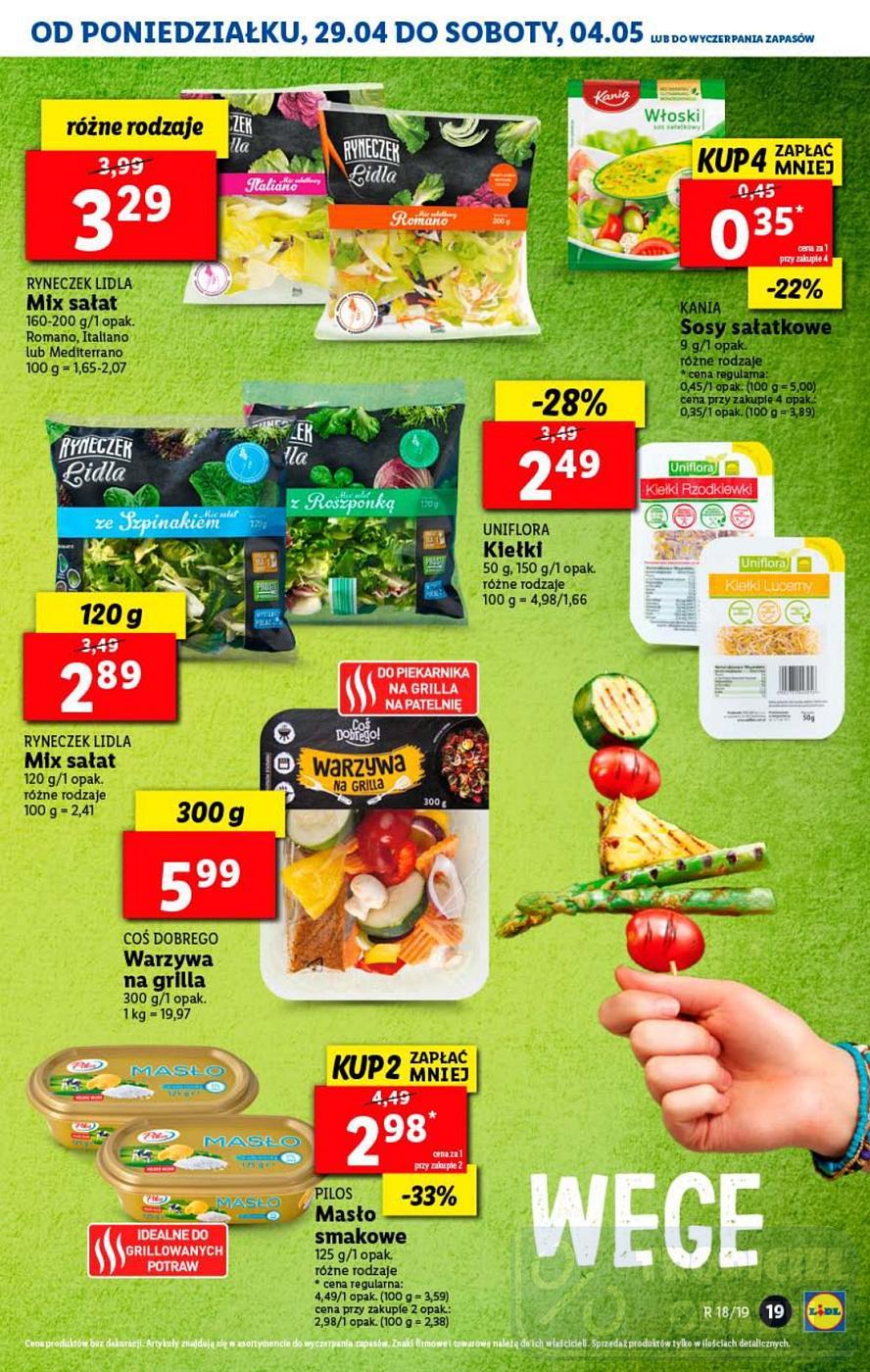 Gazetka promocyjna Lidl do 04/05/2019 str.19