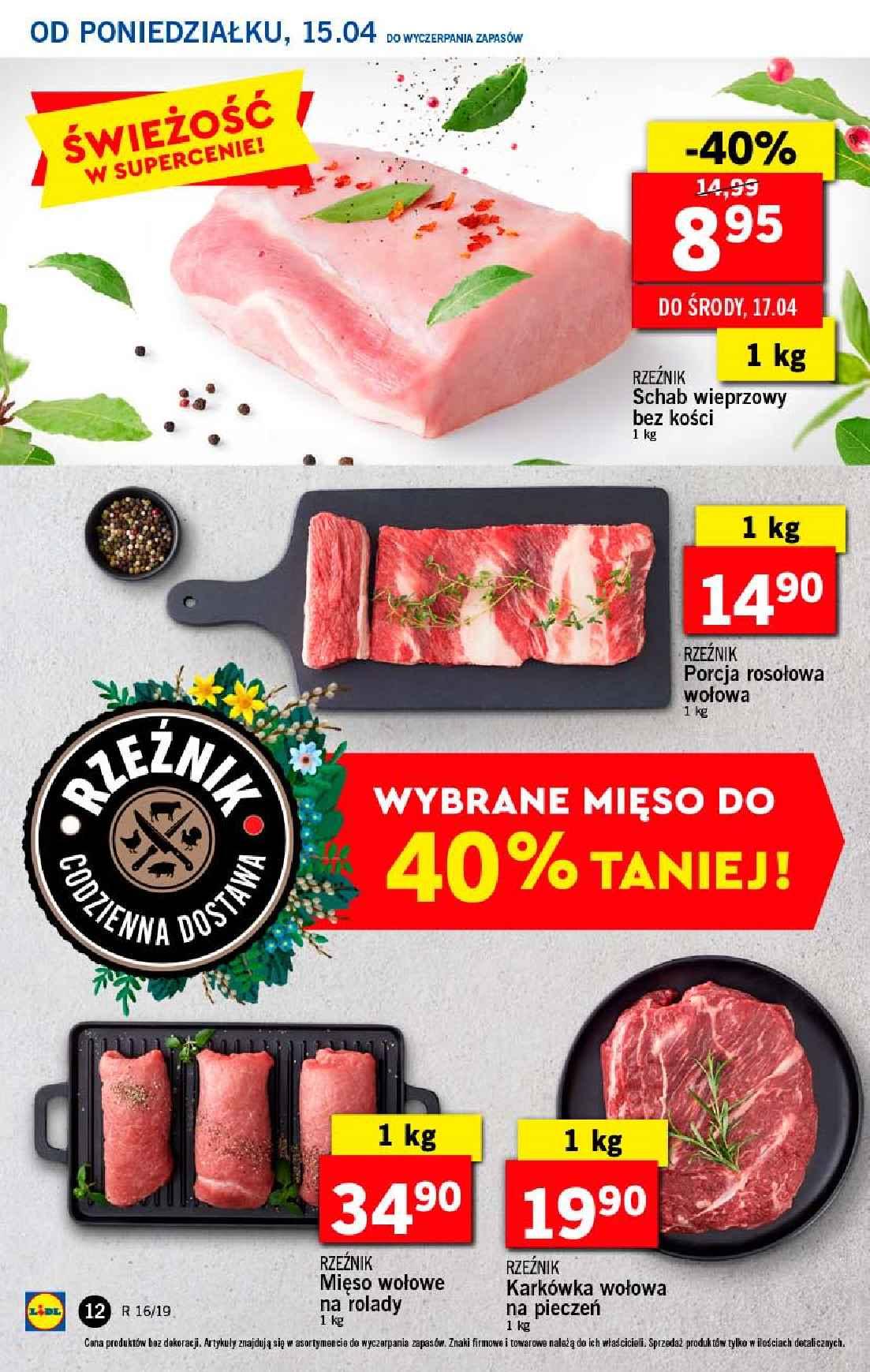 Gazetka promocyjna Lidl do 17/04/2019 str.12