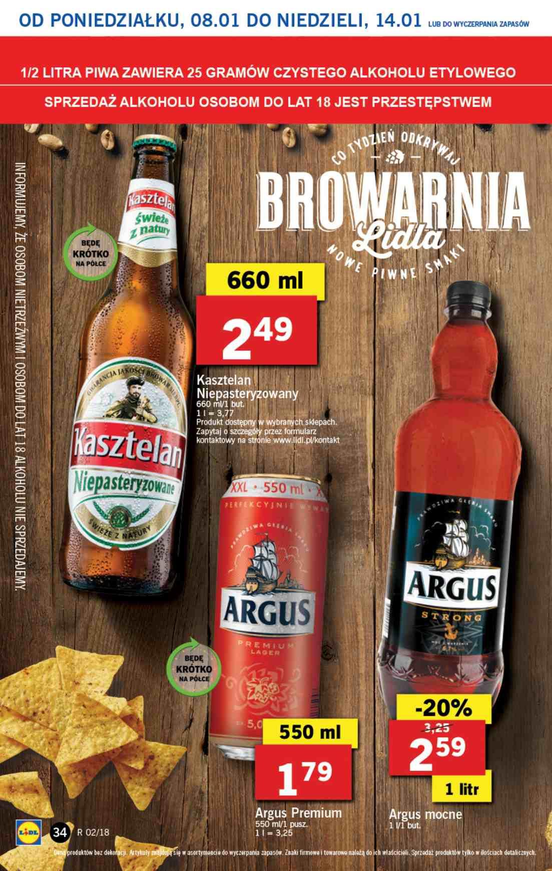 Gazetka promocyjna Lidl do 10/01/2018 str.34