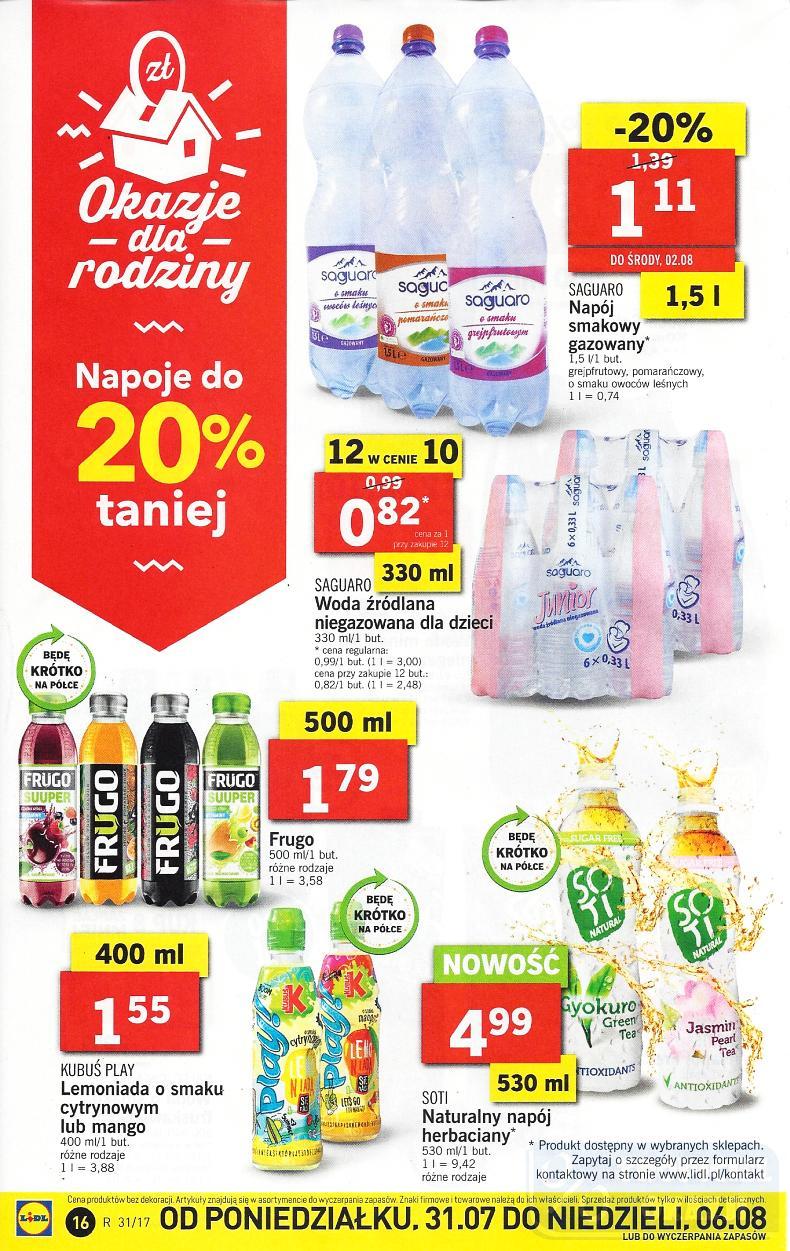 Gazetka promocyjna Lidl do 02/08/2017 str.16