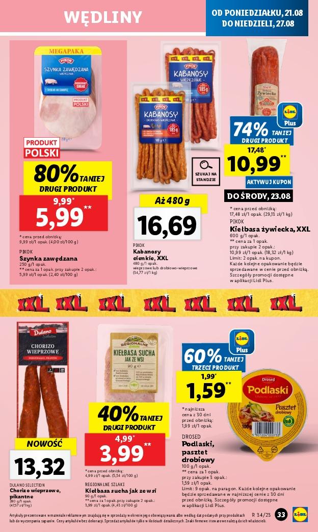 Gazetka promocyjna Lidl do 27/08/2023 str.39