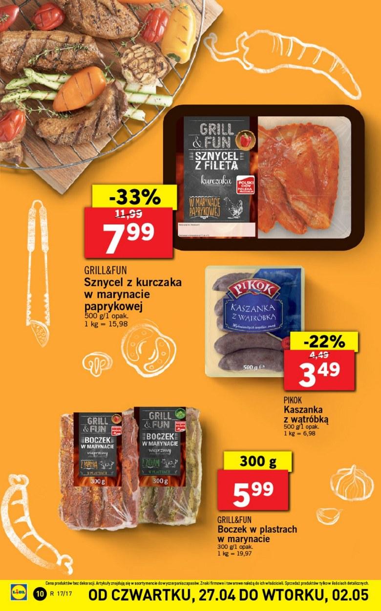 Gazetka promocyjna Lidl do 02/05/2017 str.10