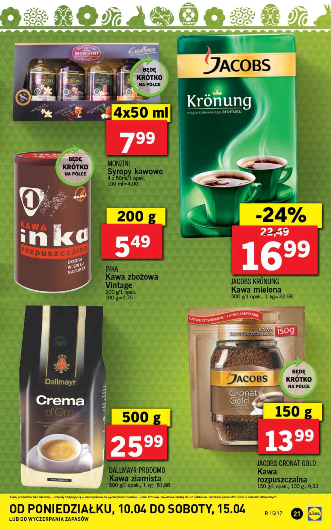 Gazetka promocyjna Lidl do 15/04/2017 str.21