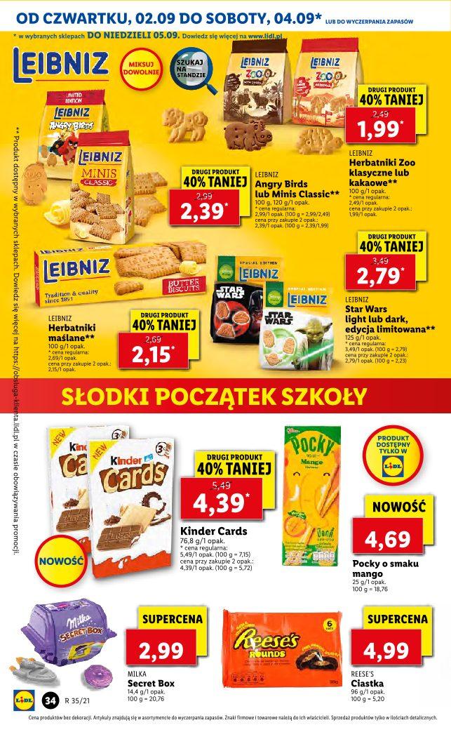 Gazetka promocyjna Lidl do 04/09/2021 str.34