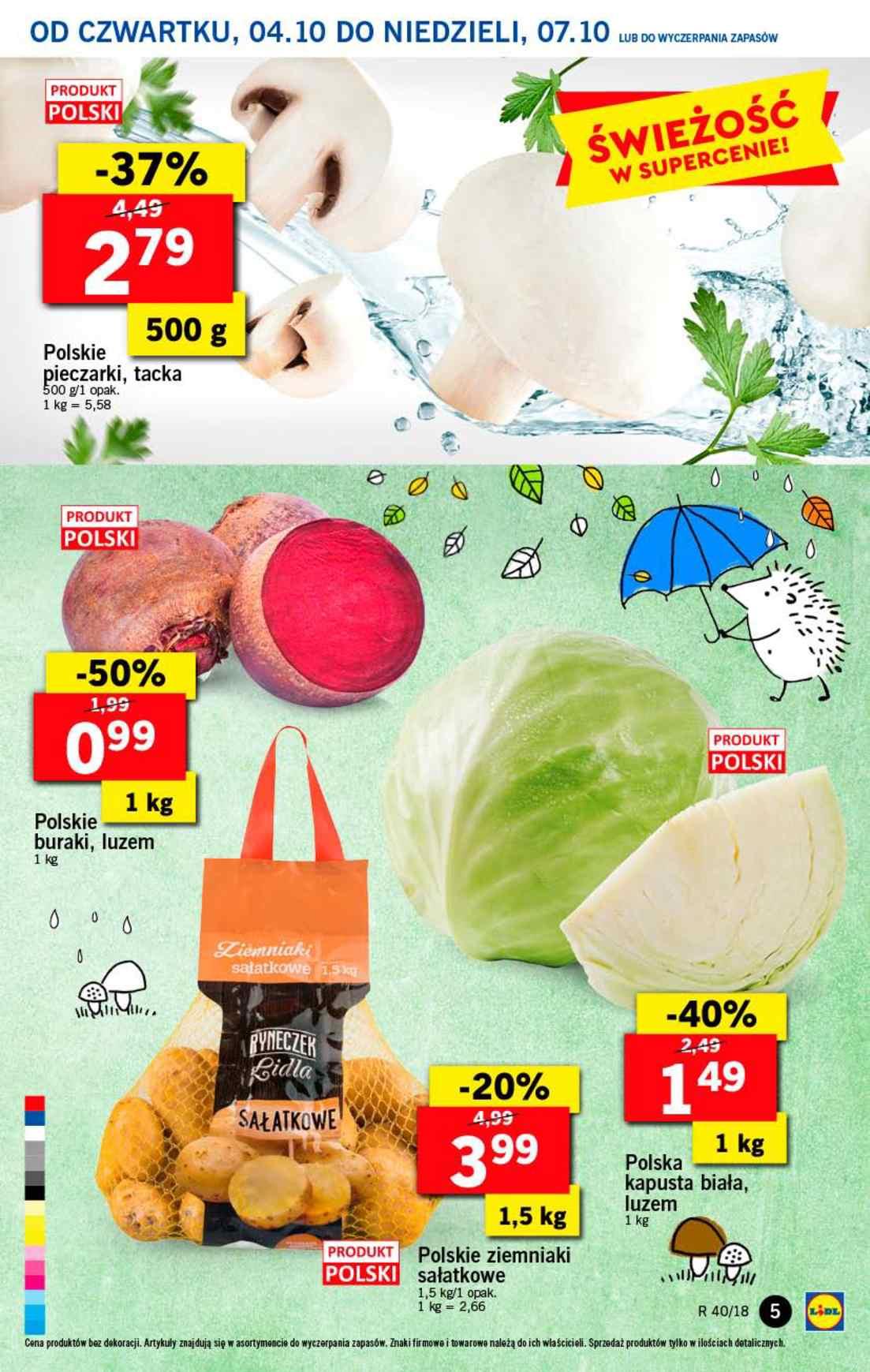 Gazetka promocyjna Lidl do 07/10/2018 str.5