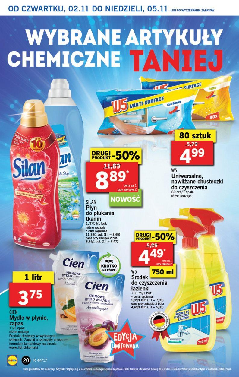 Gazetka promocyjna Lidl do 05/11/2017 str.20