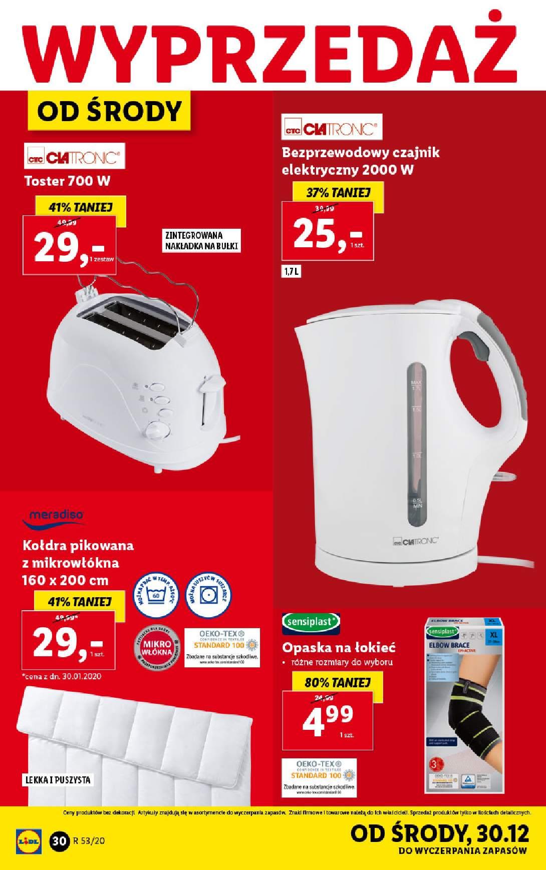 Gazetka promocyjna Lidl do 02/01/2021 str.30