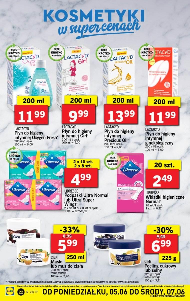 Gazetka promocyjna Lidl do 07/06/2017 str.22