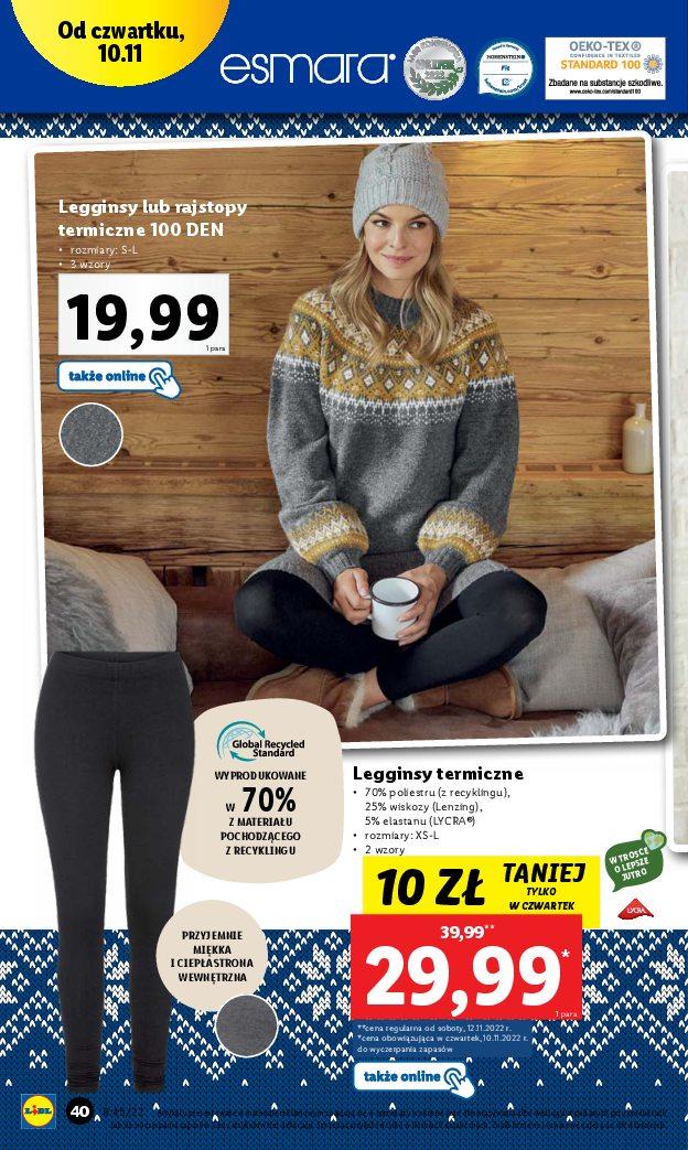 Gazetka promocyjna Lidl do 12/11/2022 str.40