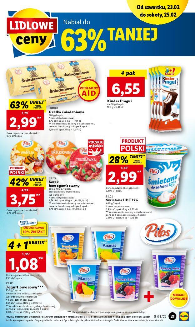 Gazetka promocyjna Lidl do 25/02/2023 str.21