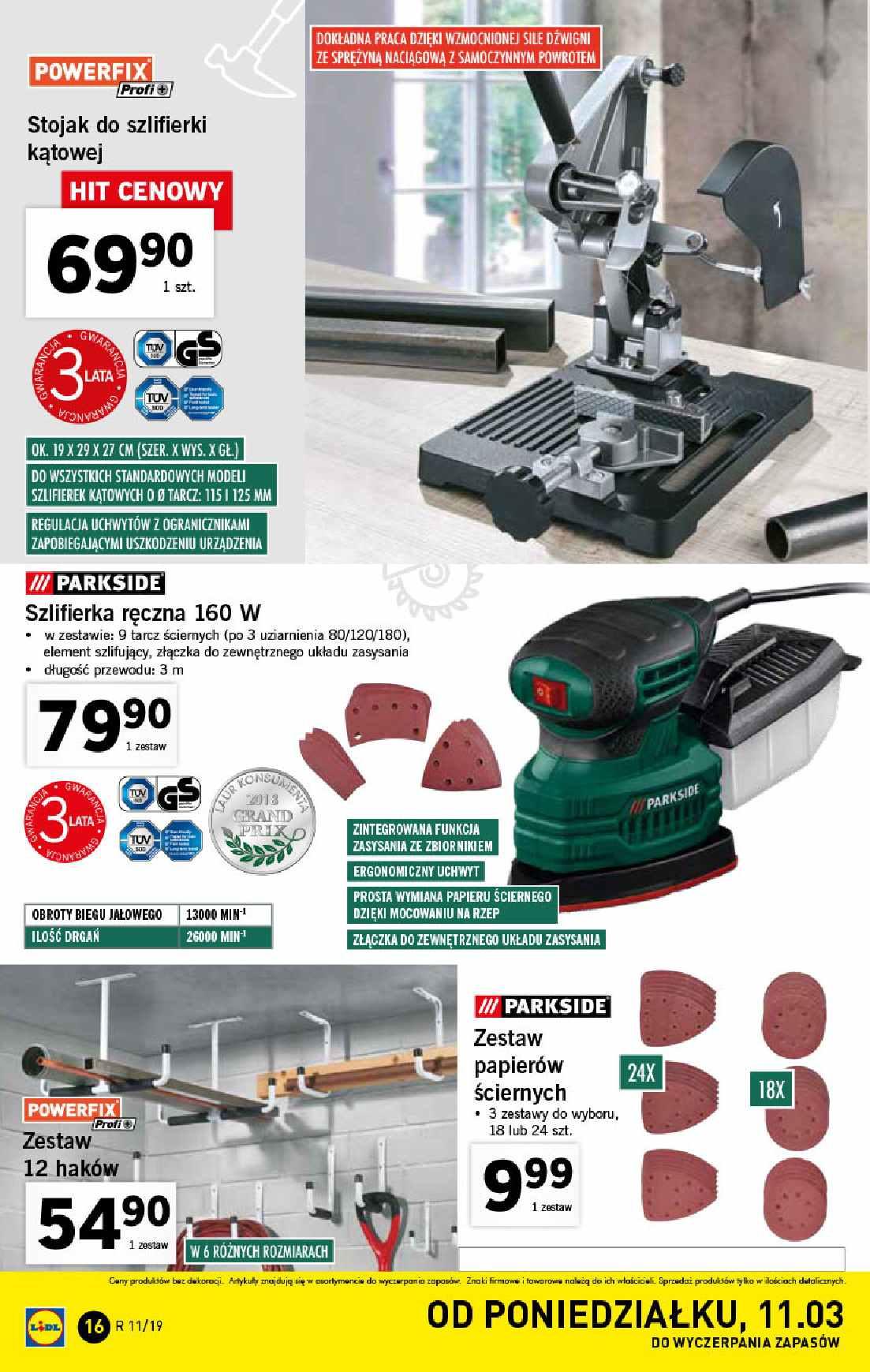 Gazetka promocyjna Lidl do 17/03/2019 str.16