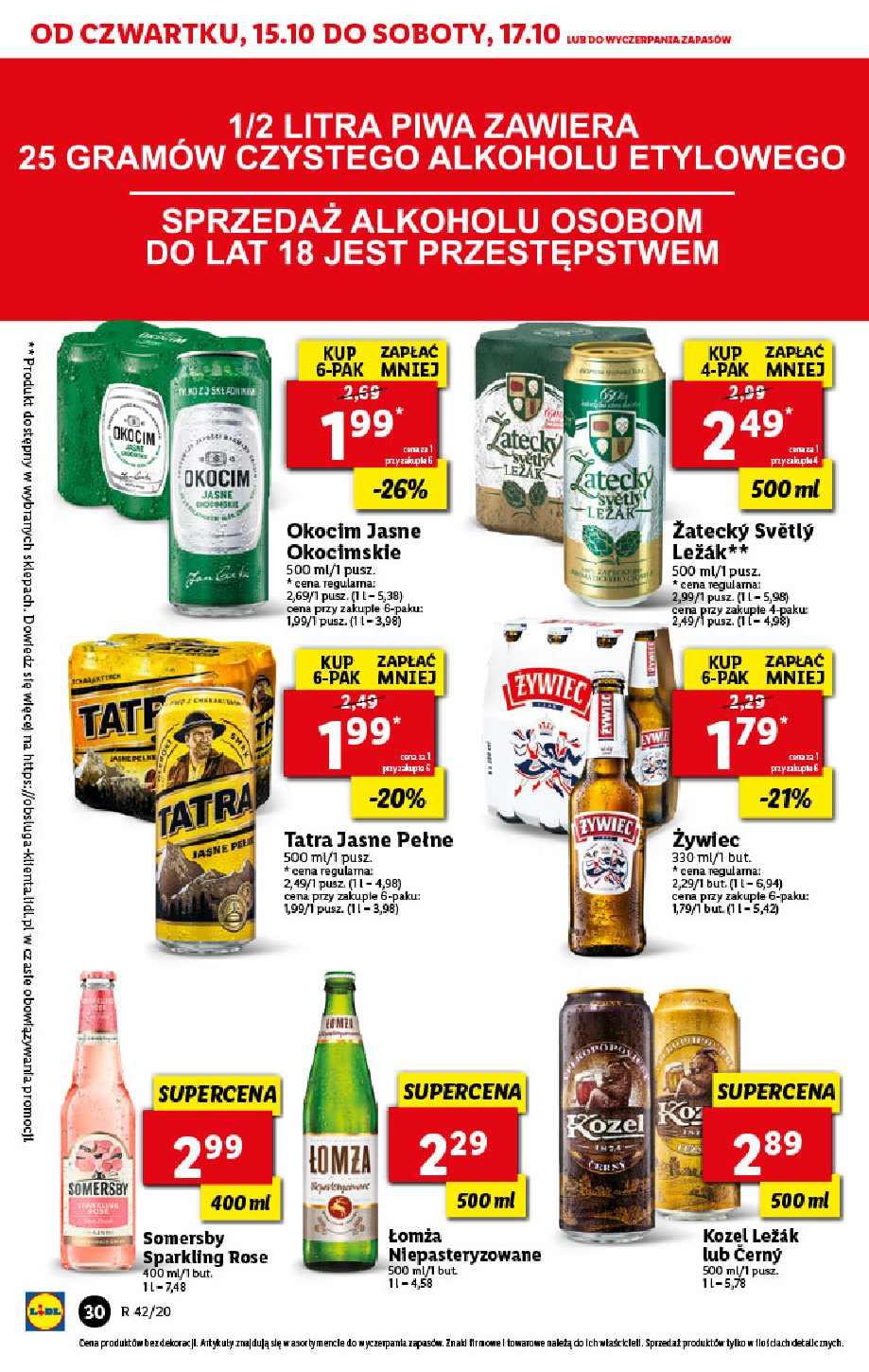 Gazetka promocyjna Lidl do 17/10/2020 str.30