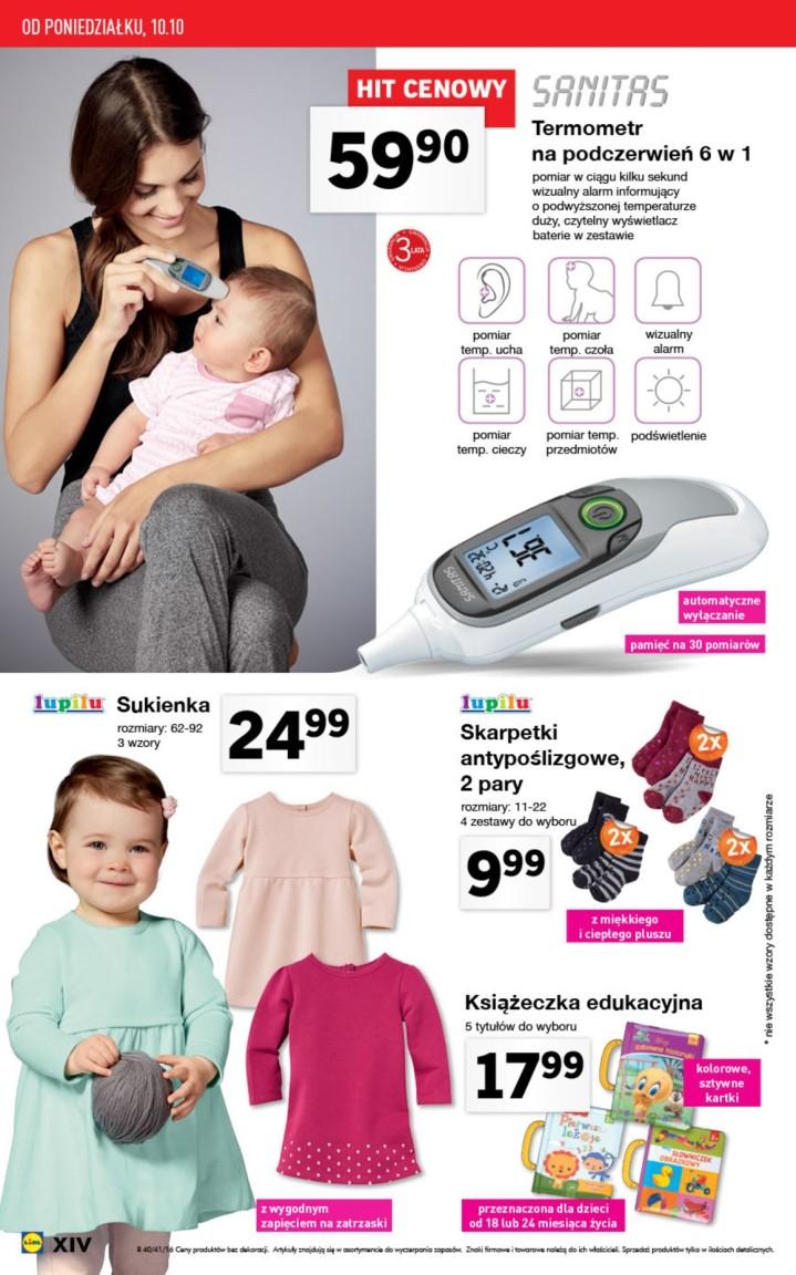 Gazetka promocyjna Lidl do 12/10/2016 str.14