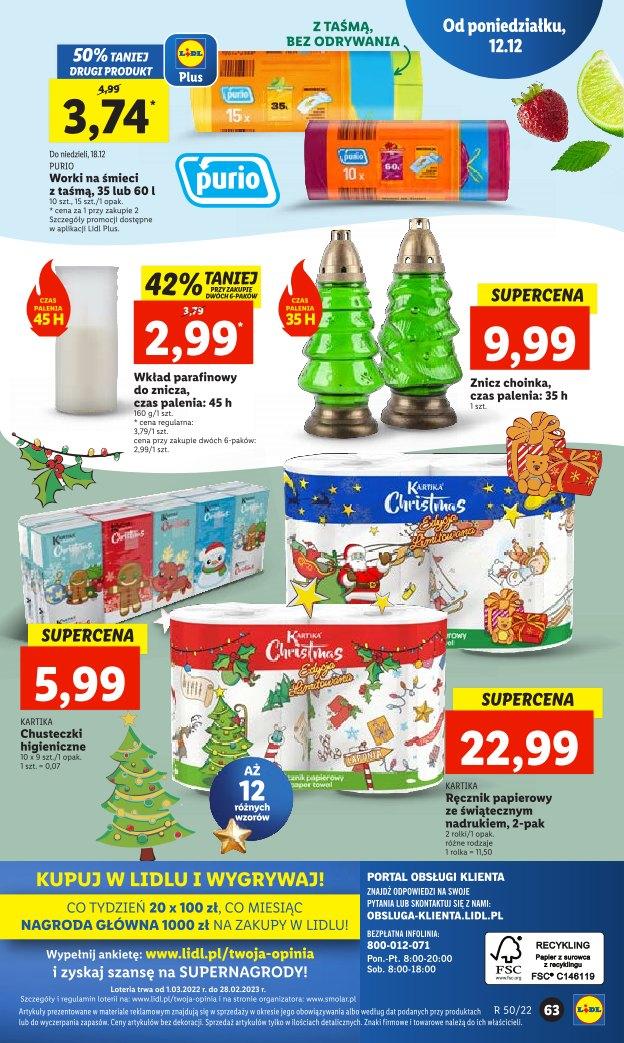 Gazetka promocyjna Lidl do 14/12/2022 str.73