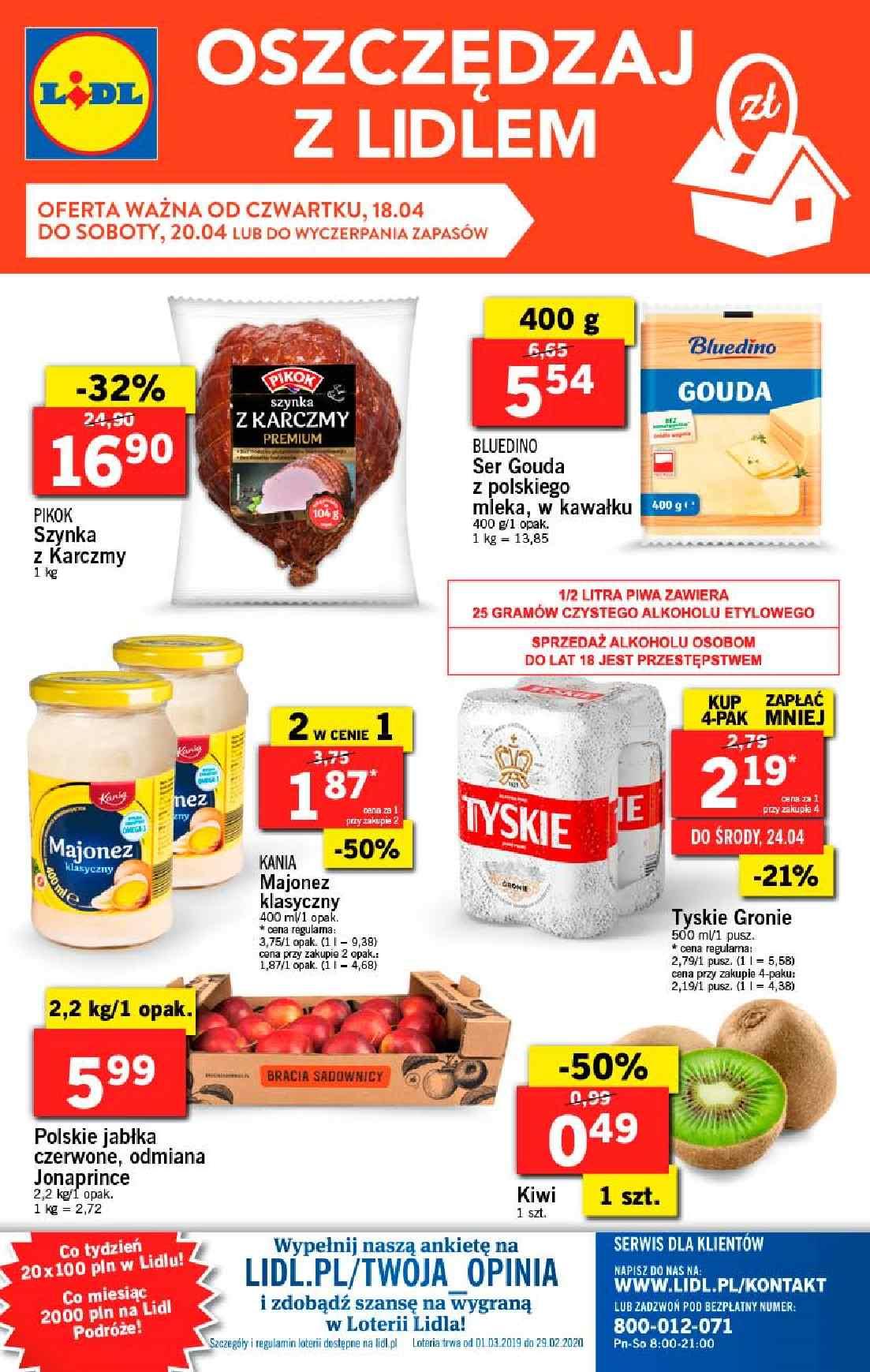 Gazetka promocyjna Lidl do 20/04/2019 str.56