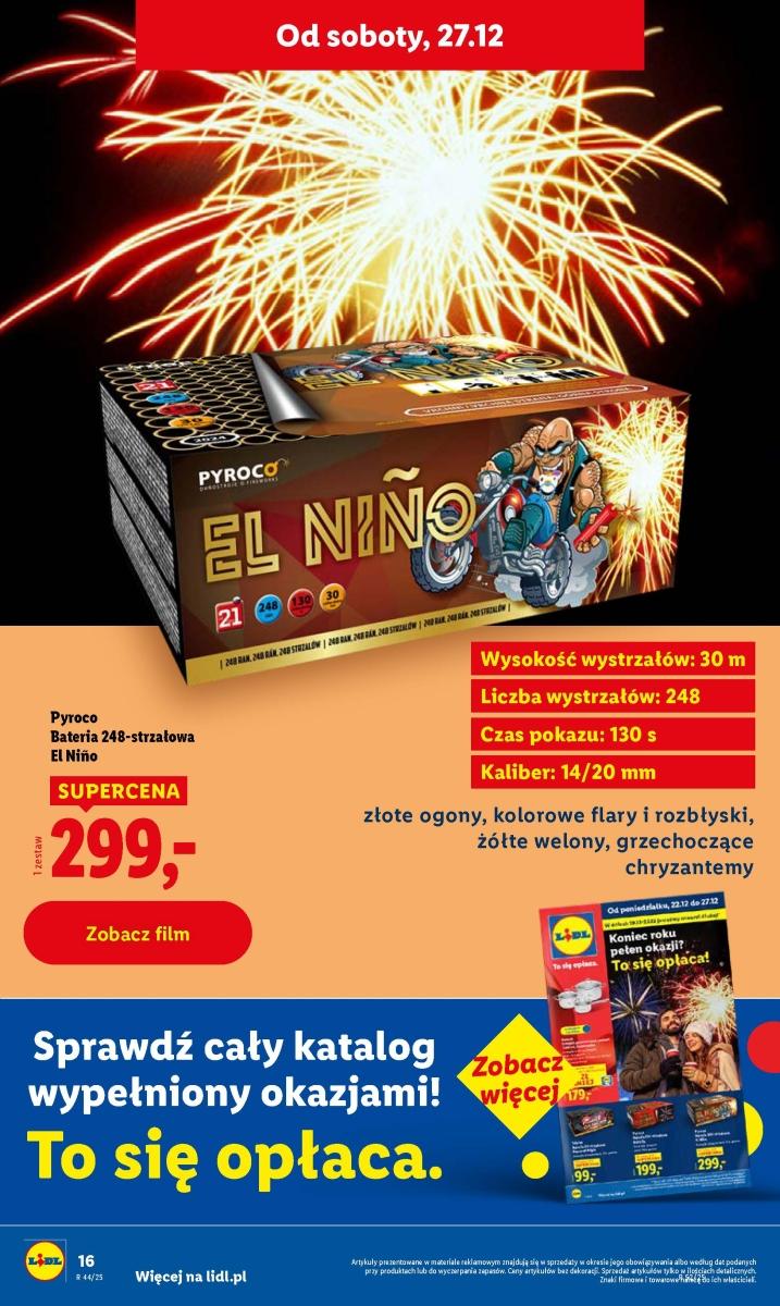 Gazetka promocyjna Lidl do 27/12/2025 str.16