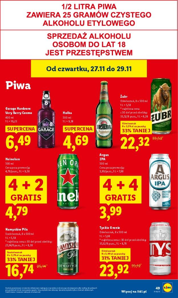 Gazetka promocyjna Lidl do 29/11/2025 str.49