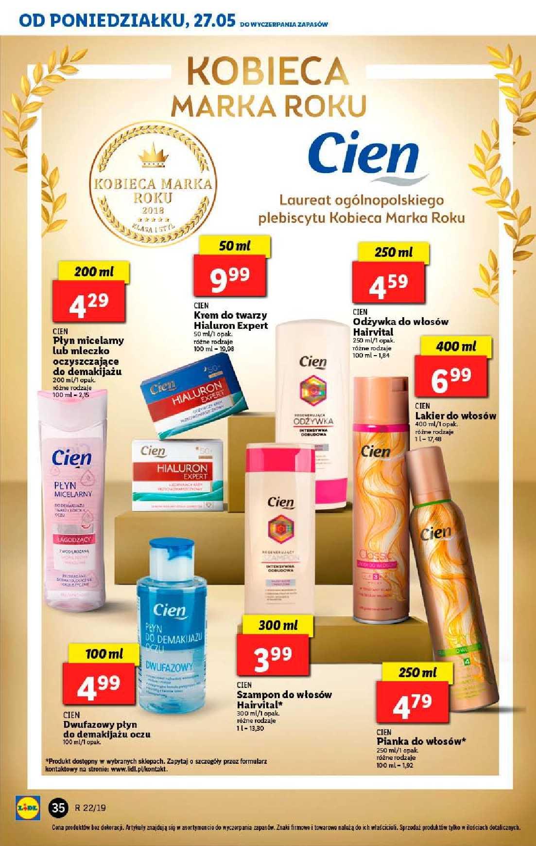 Gazetka promocyjna Lidl do 29/05/2019 str.35