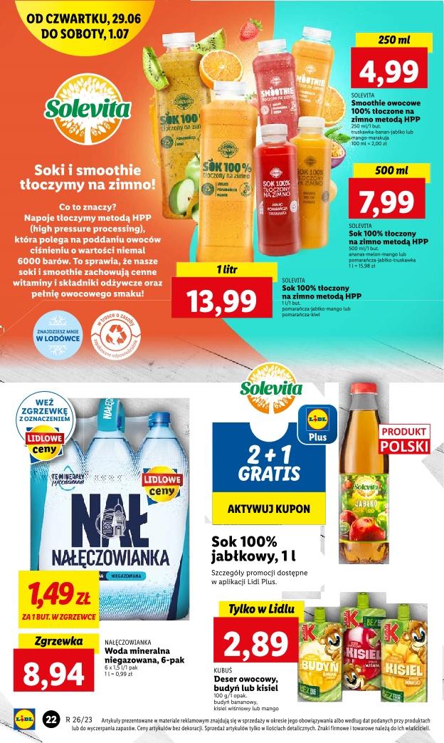 Gazetka promocyjna Lidl do 01/07/2023 str.28