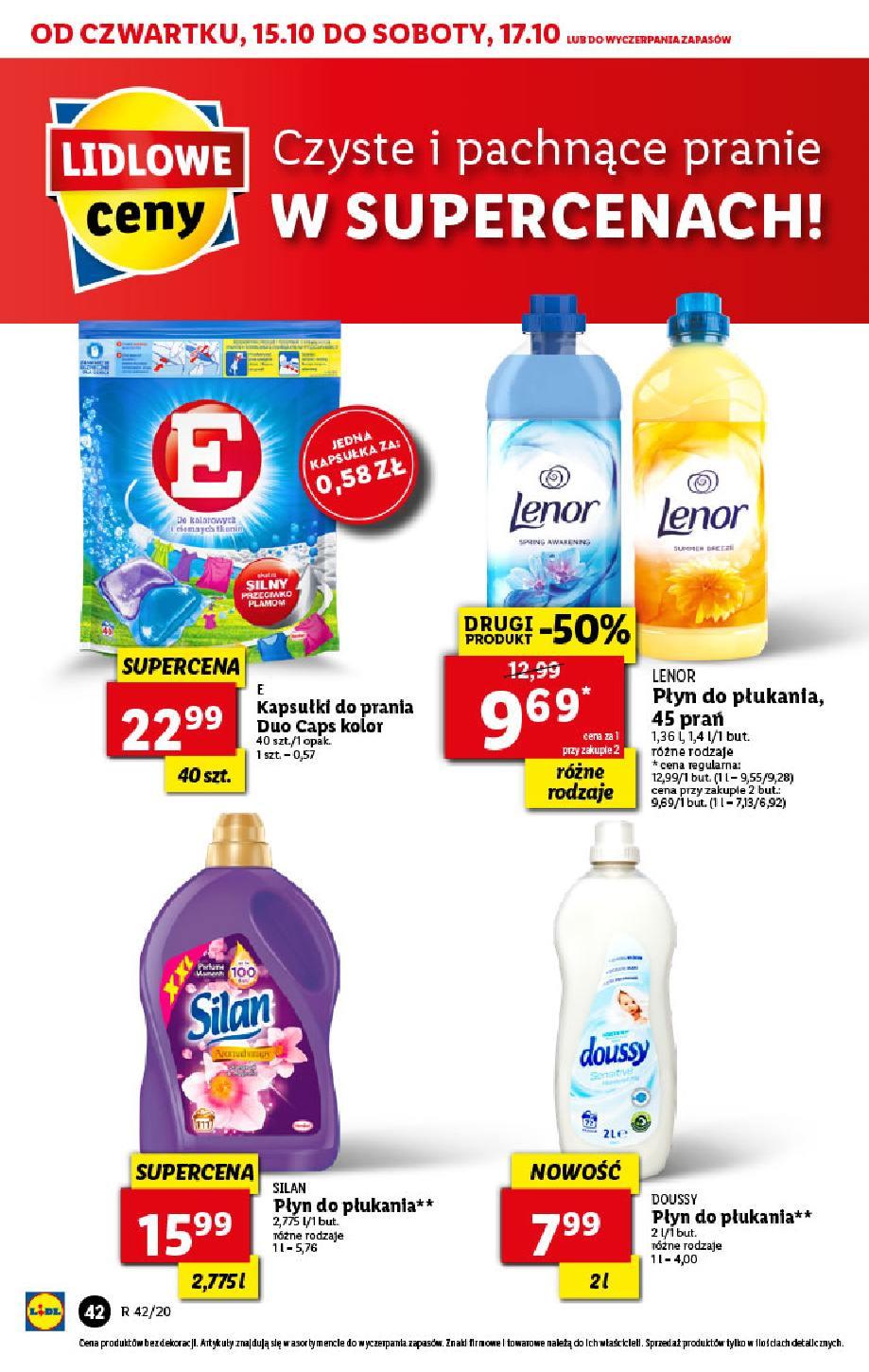 Gazetka promocyjna Lidl do 17/10/2020 str.42