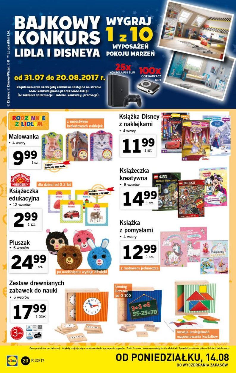 Gazetka promocyjna Lidl do 20/08/2017 str.20