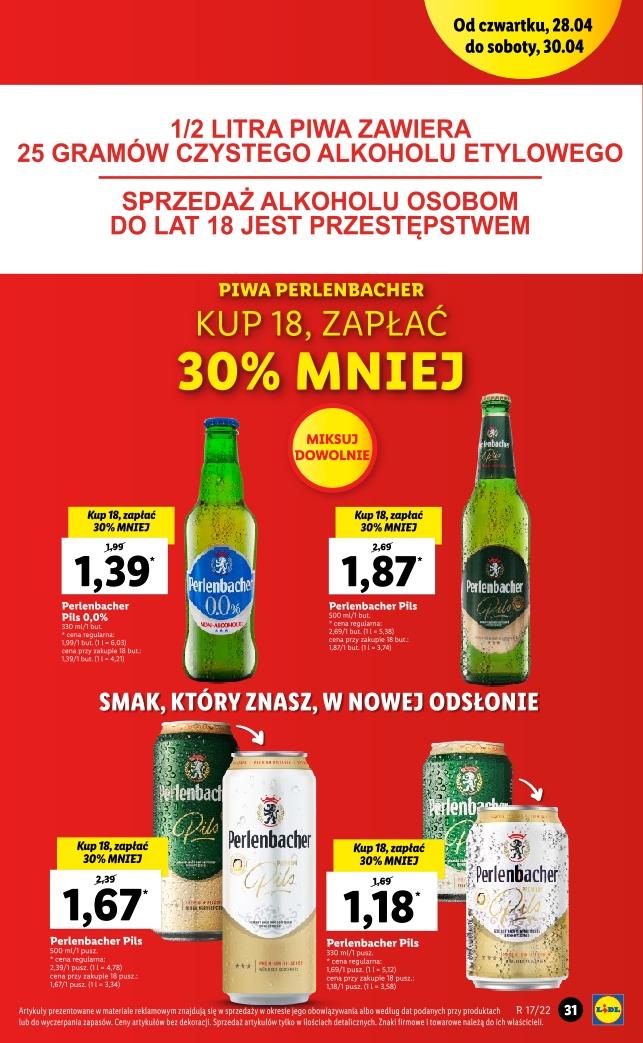 Gazetka promocyjna Lidl do 30/04/2022 str.31