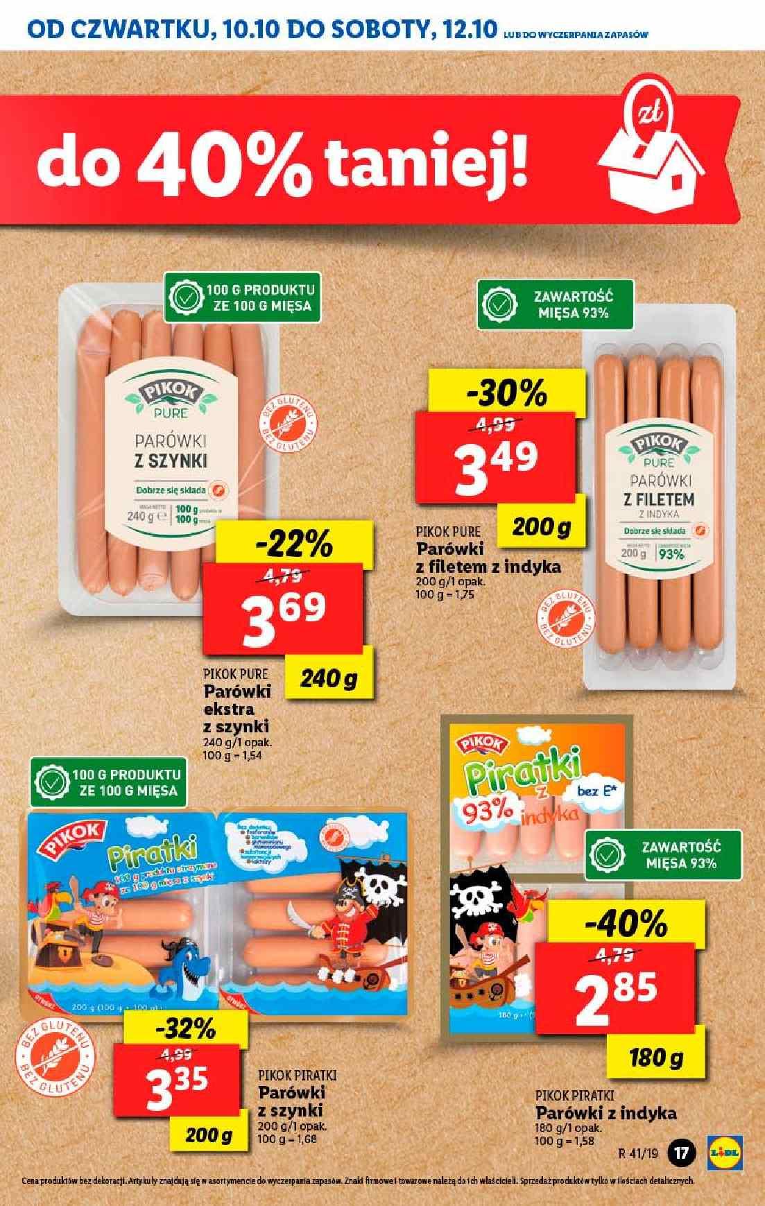 Gazetka promocyjna Lidl do 12/10/2019 str.17