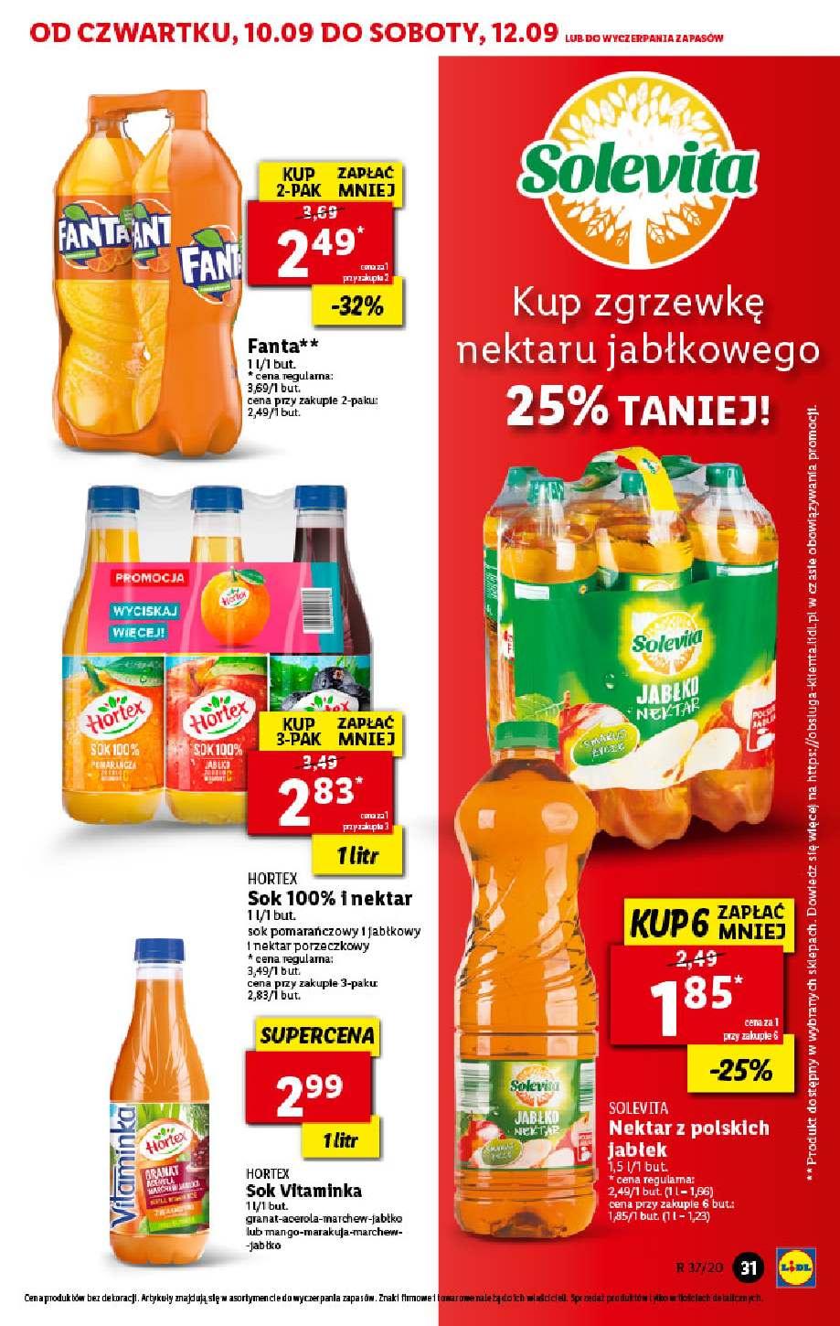 Gazetka promocyjna Lidl do 12/09/2020 str.31