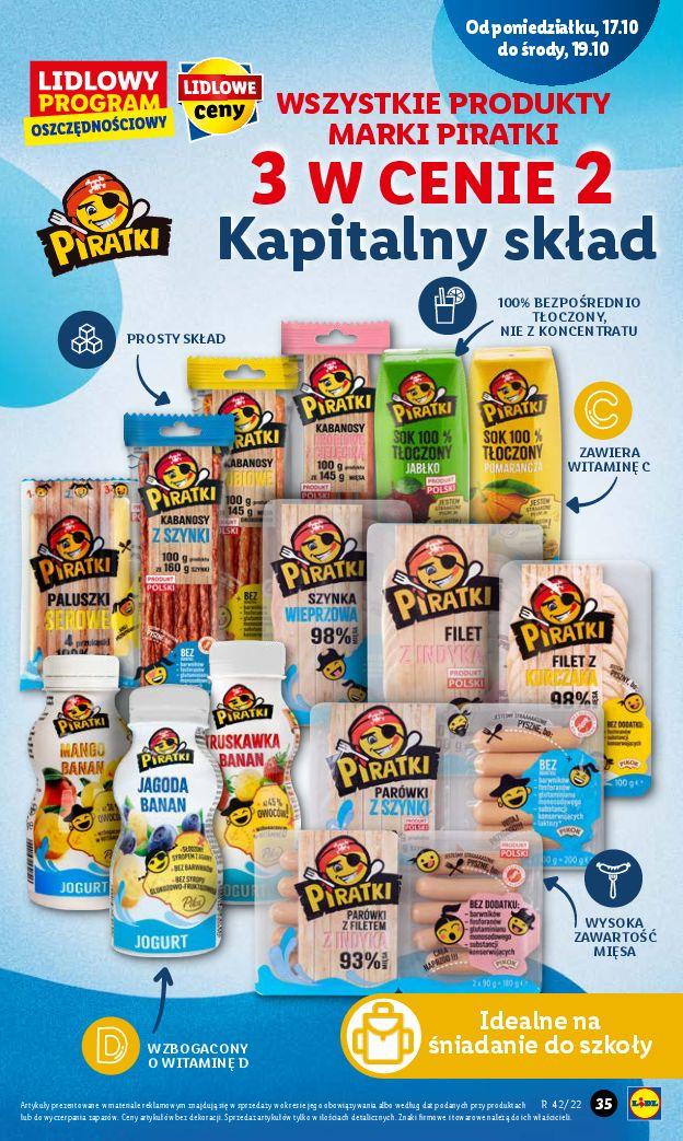 Gazetka promocyjna Lidl do 19/10/2022 str.35