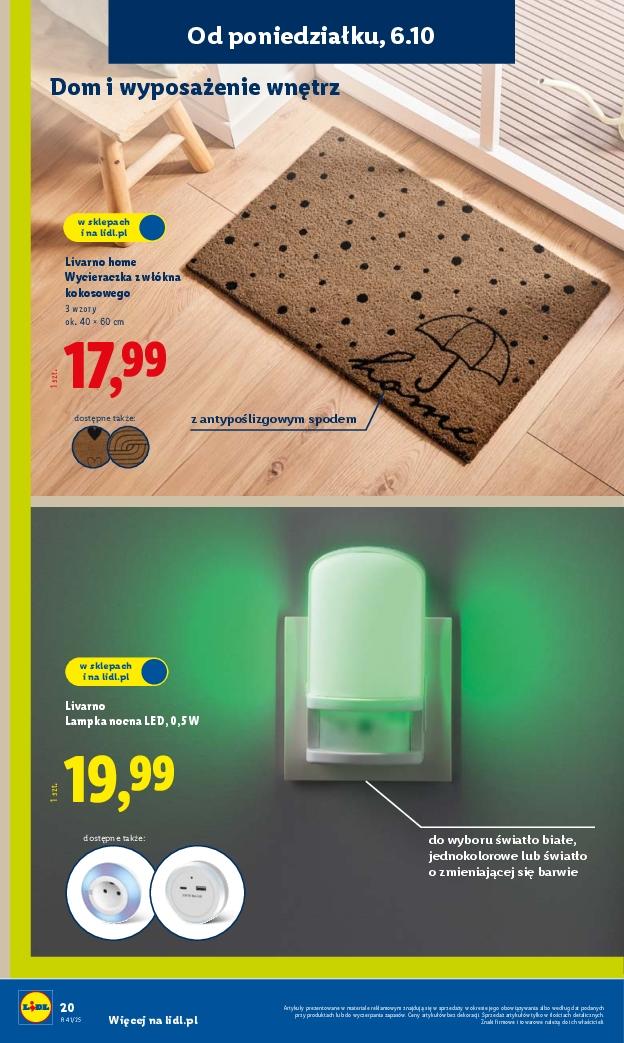 Gazetka promocyjna Lidl do 11/10/2025 str.20