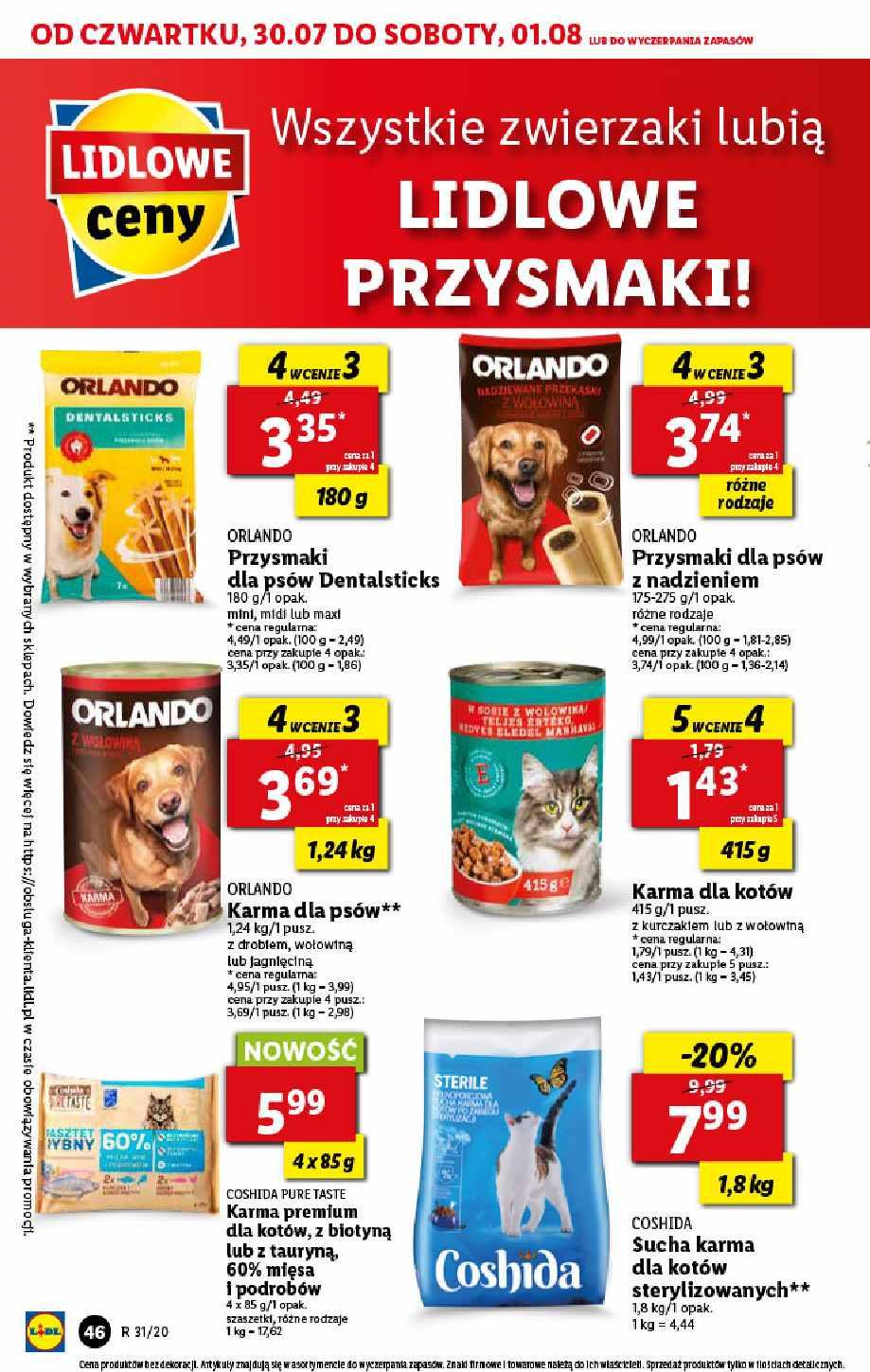 Gazetka promocyjna Lidl do 01/08/2020 str.46