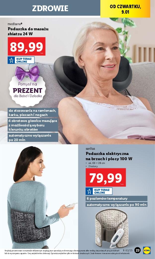 Gazetka promocyjna Lidl do 11/01/2025 str.23