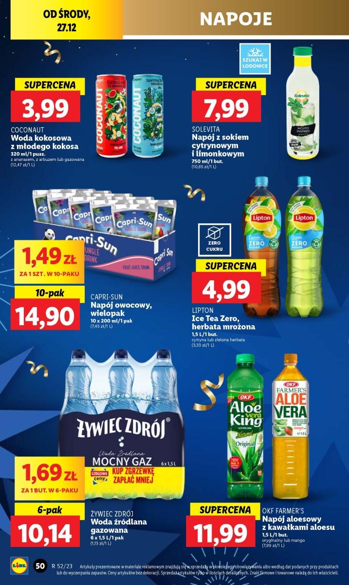 Gazetka promocyjna Lidl do 30/12/2023 str.50