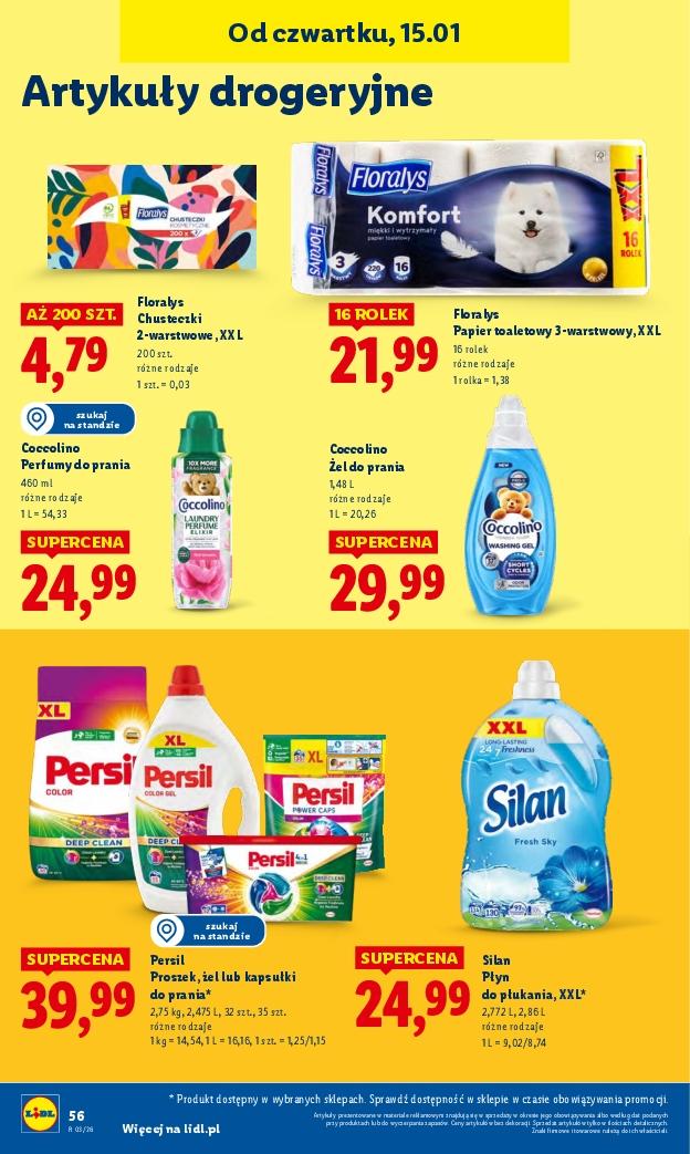 Gazetka promocyjna Lidl do 17/01/2026 str.56