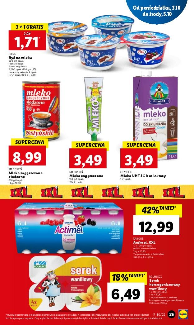 Gazetka promocyjna Lidl do 05/10/2022 str.25