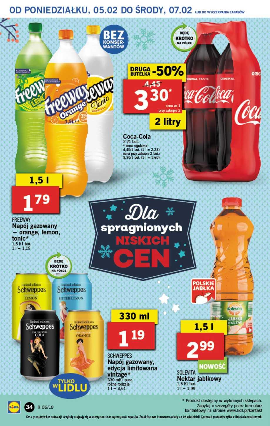 Gazetka promocyjna Lidl do 07/02/2018 str.34