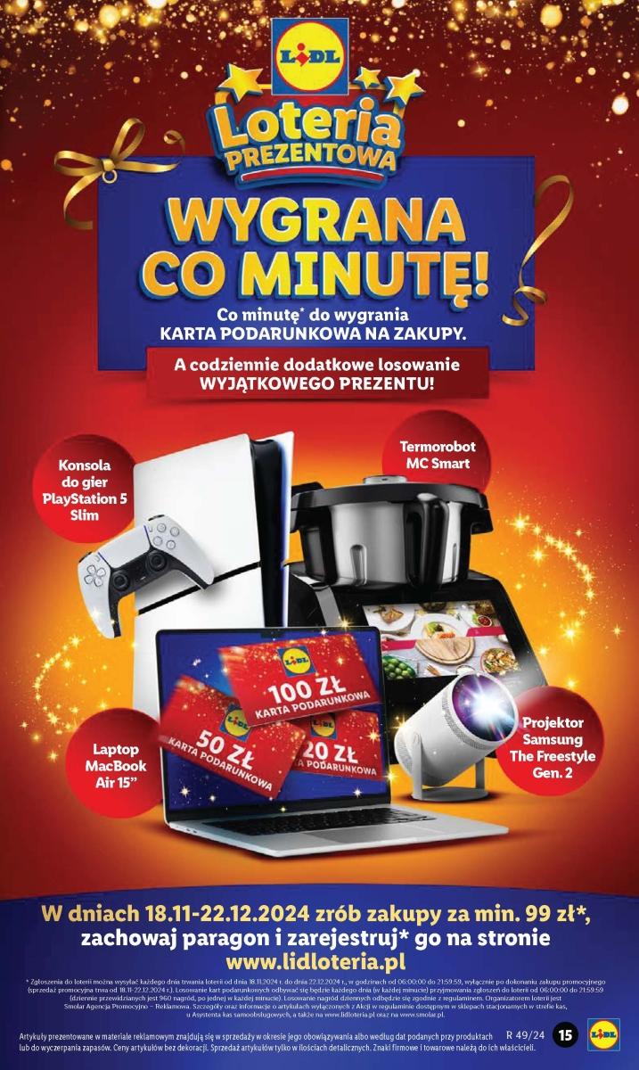 Gazetka promocyjna Lidl do 04/12/2024 str.15