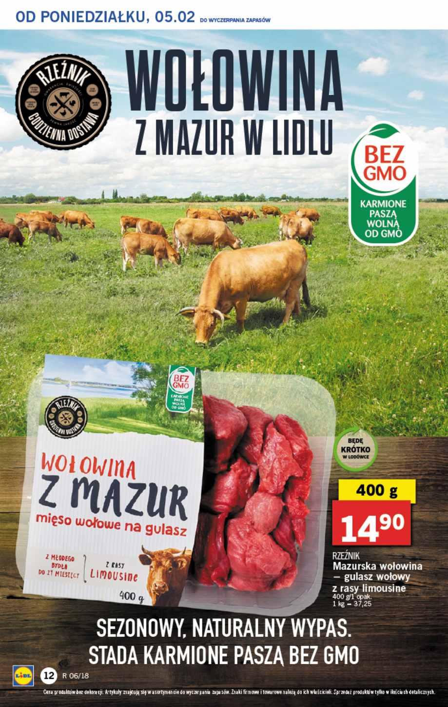 Gazetka promocyjna Lidl do 07/02/2018 str.12