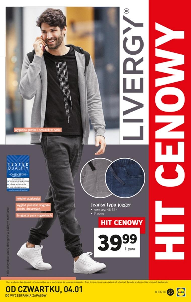 Gazetka promocyjna Lidl do 07/01/2018 str.25