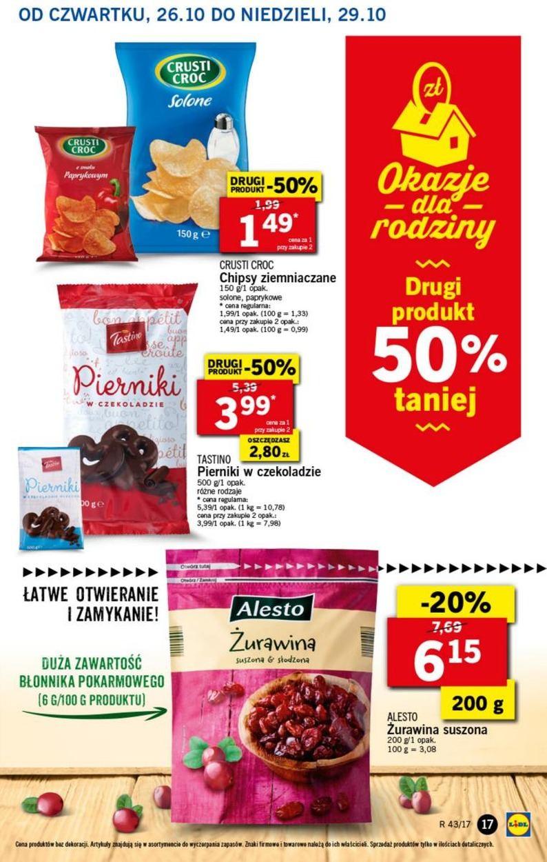 Gazetka promocyjna Lidl do 29/10/2017 str.17