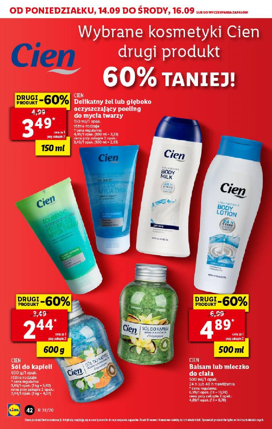 Gazetka promocyjna Lidl do 16/09/2020 str.42