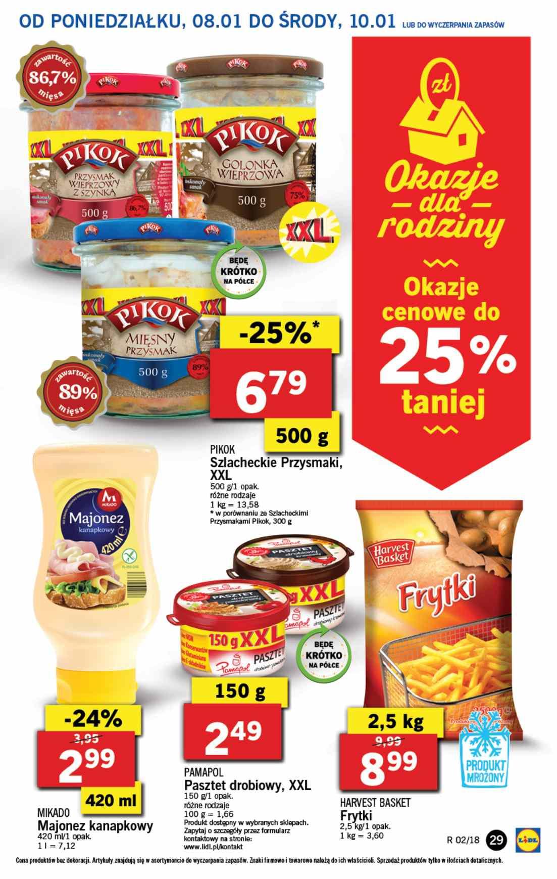 Gazetka promocyjna Lidl do 10/01/2018 str.29