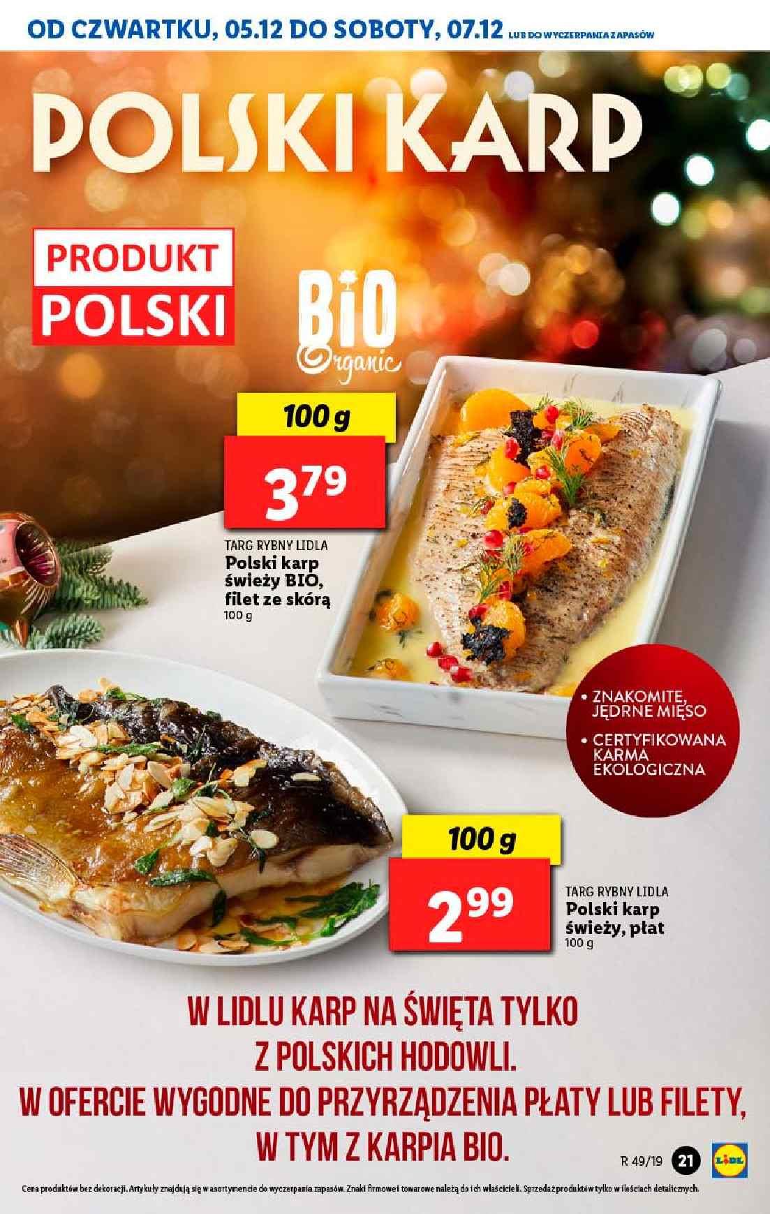 Gazetka promocyjna Lidl do 07/12/2019 str.21