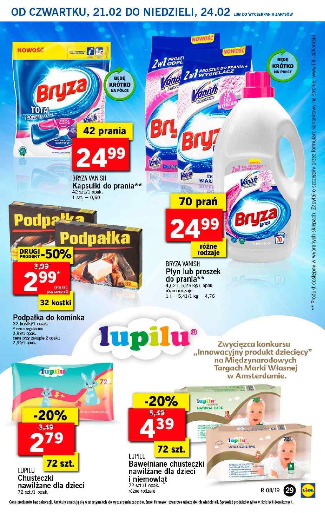 Gazetka promocyjna Lidl do 24/02/2019 str.29