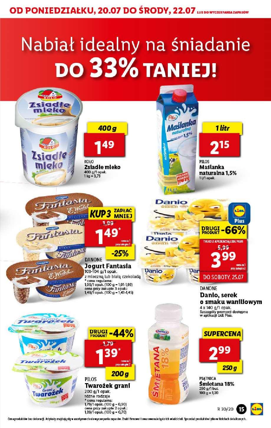 Gazetka promocyjna Lidl do 22/07/2020 str.15