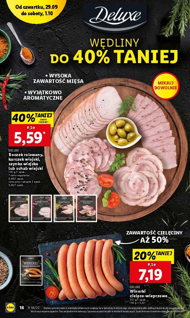 Gazetka promocyjna Lidl do 01/10/2022 str.18